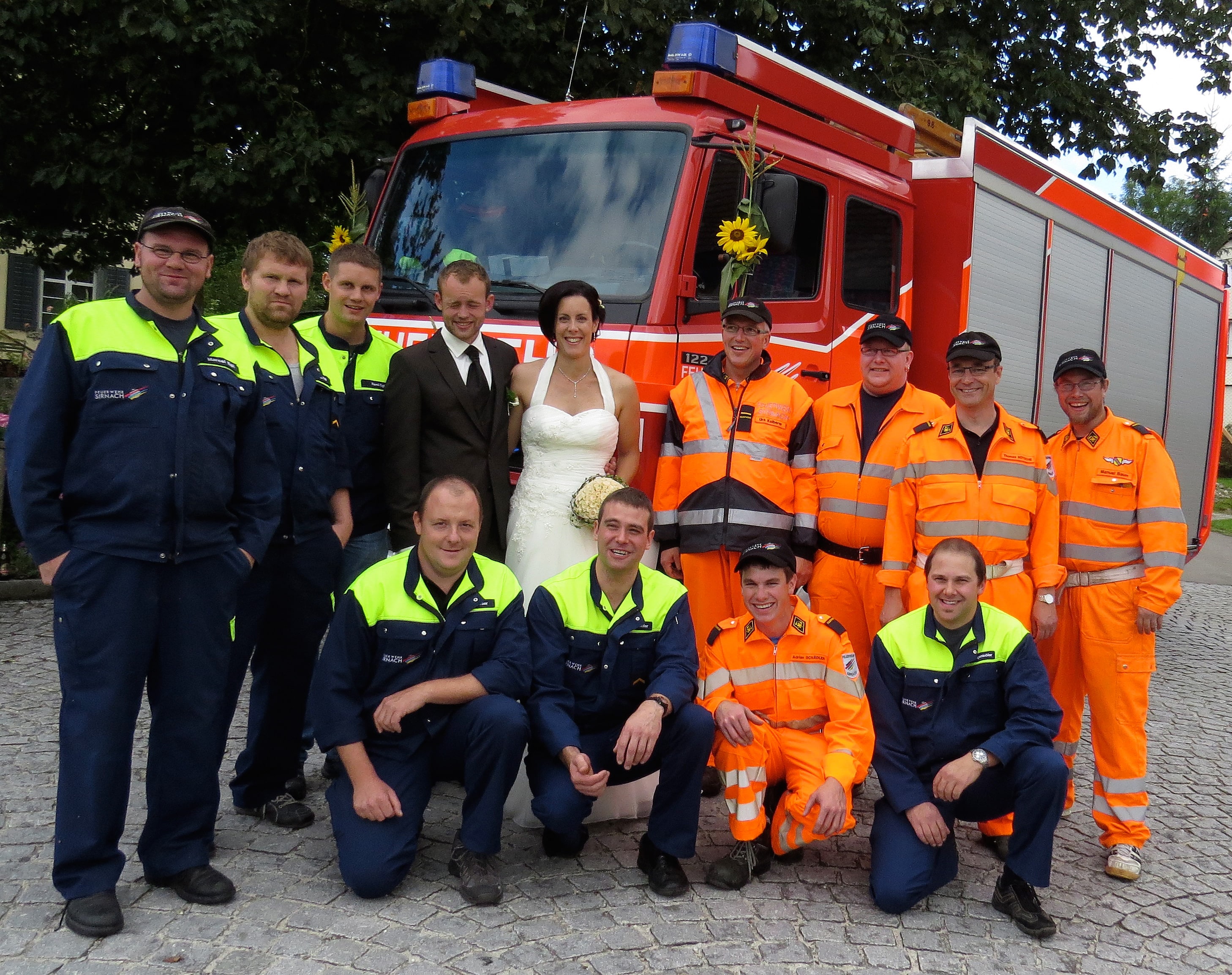 Hochzeit & Feuerwehr